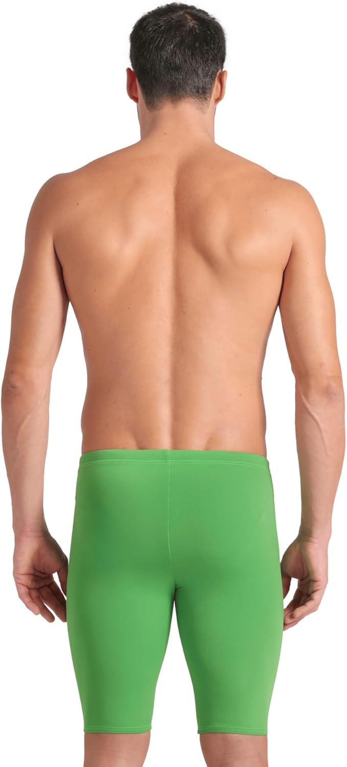 imageArena Mens Team Colors Solid Swim Jammer MaxLife Athletic Swimwear Pool Training Swimsuit Competitive Swimming Bathing SuitTeam Green