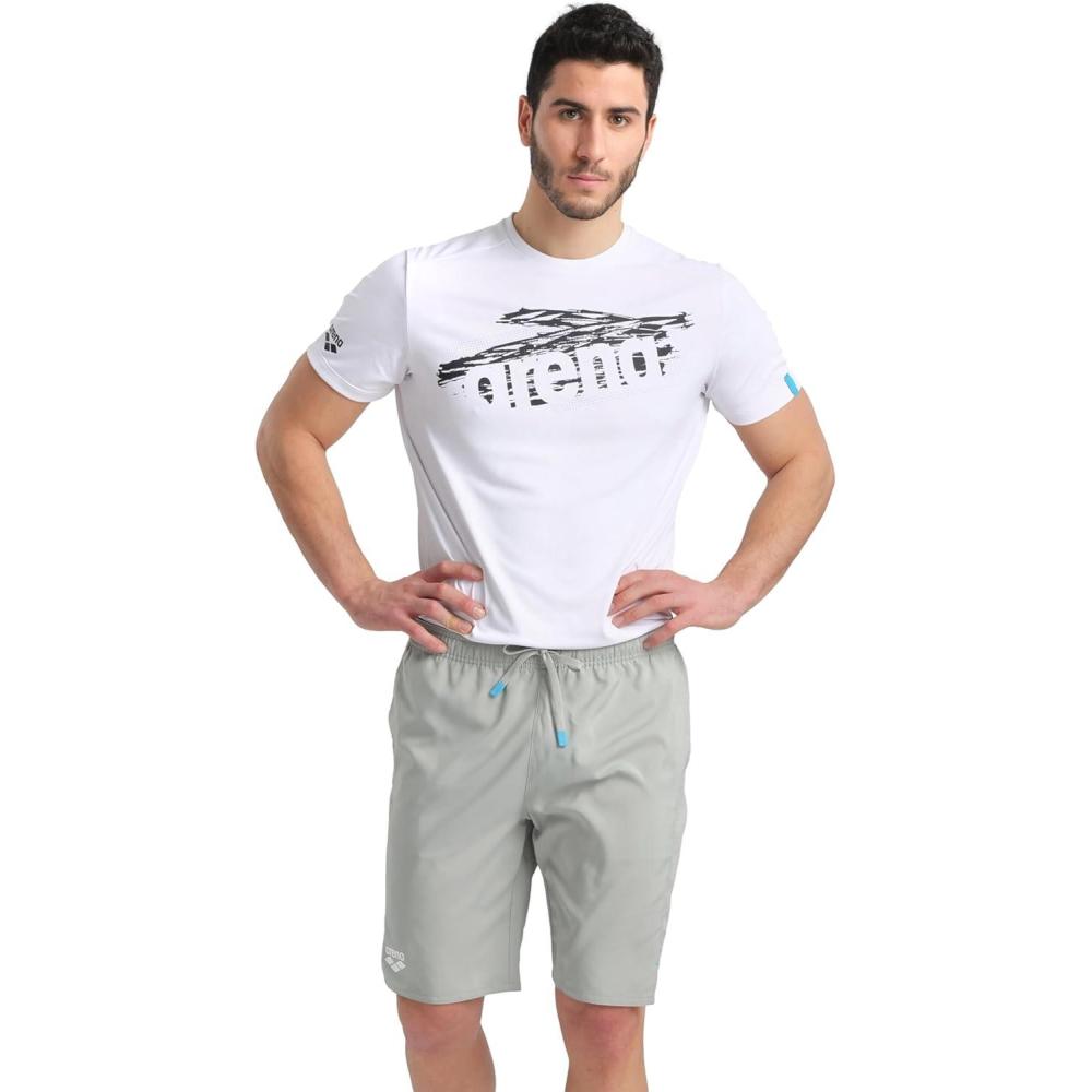 imageARENA Bermuda Swim Trunk Shorts for Men and Women Beach Pool Athletic Bathing SuitJade