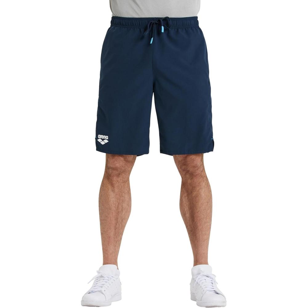 imageARENA Bermuda Swim Trunk Shorts for Men and Women Beach Pool Athletic Bathing SuitNavy