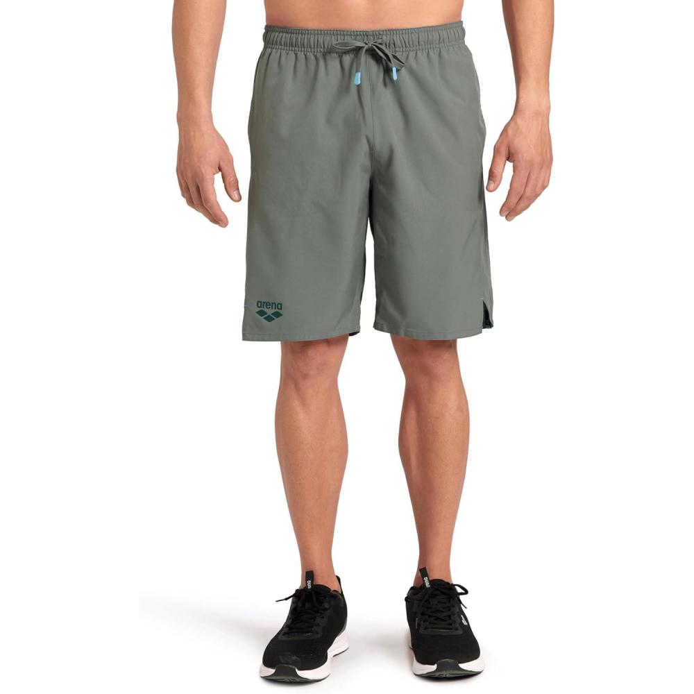 imageARENA Bermuda Swim Trunk Shorts for Men and Women Beach Pool Athletic Bathing SuitSage Green