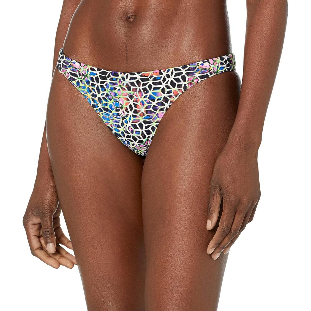 imageARENA Rulebreaker Free Brief Swimsuit Bikini Swim Bottoms for Women Athletic Swimwear with Internal DrawstringMosaic