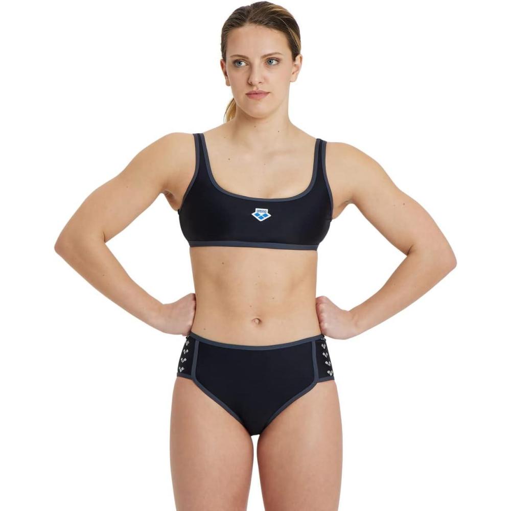 imageARENA Womens Icons Two Piece Swimsuit Beach BikiniBlackasphalt