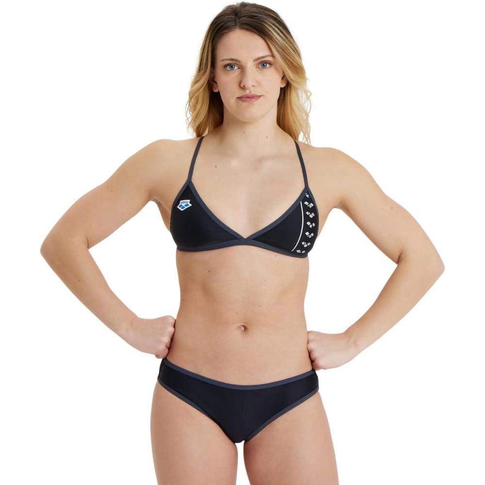 imageARENA Womens Icons Two Piece Swimsuit Triangle BikiniBlackasphalt