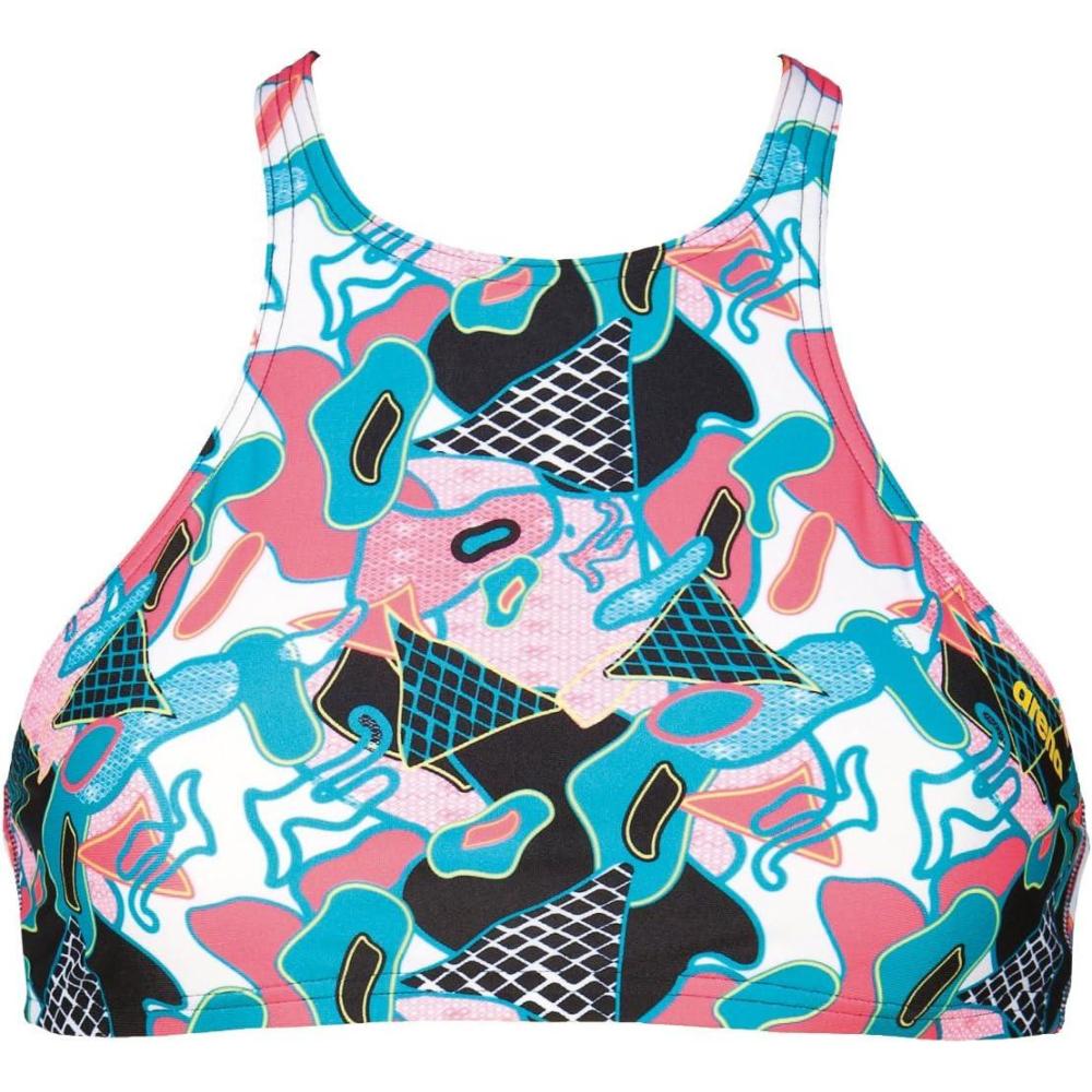 imageARENA Womens Rule Breaker Think Crop MaxLife Bikini TopAbstract