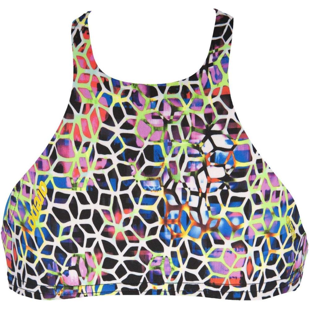 imageARENA Womens Rule Breaker Think Crop MaxLife Bikini TopMosaic