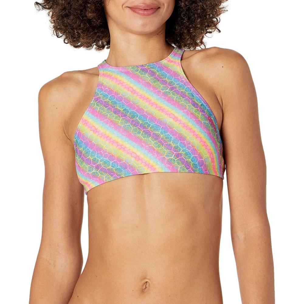 imageARENA Womens Rule Breaker Think Crop MaxLife Bikini TopPaparazzi