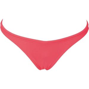 ARENA Rulebreaker Free Brief Swimsuit Bikini Swim Bottoms for Women Athletic Swimwear with Internal Drawstring(Fluorescent Red)