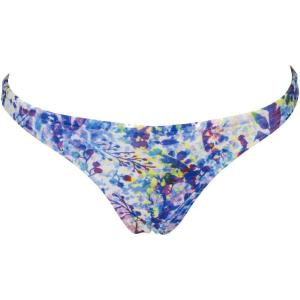 ARENA Rulebreaker Free Brief Swimsuit Bikini Swim Bottoms for Women Athletic Swimwear with Internal Drawstring(Reflexion Floral)