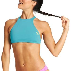ARENA Women’s Rule Breaker Think Crop MaxLife Bikini Top(Martinica)