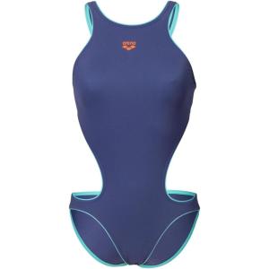 Arena Womens Arena One Women’s Next Swimsuit Tech One Back Performance Ladies Bathing Suit(Future Dusk/Water)