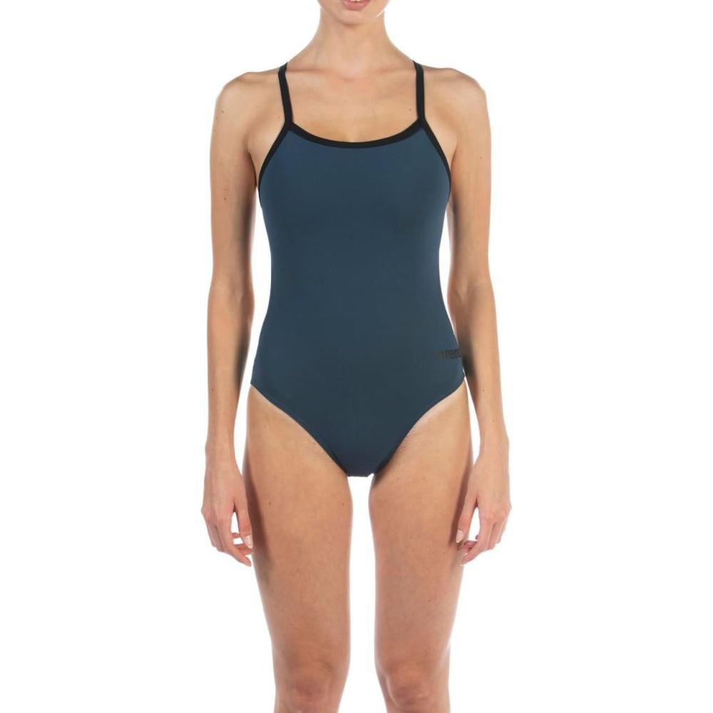 imageArena Womens Arena Women Sports Swimsuit Solid Challenge BackSharkBlack