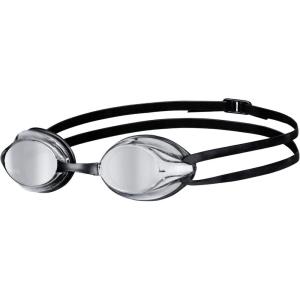 Arena Versus Mirror Anti-Fog Swim Goggles for Men and Women(Silver / Black)