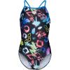 imageArena Girls Arena Feel Graffiti Girls Light Drop Back Junior Swimsuit Kids Bathing SuitMulti BlackBlue China