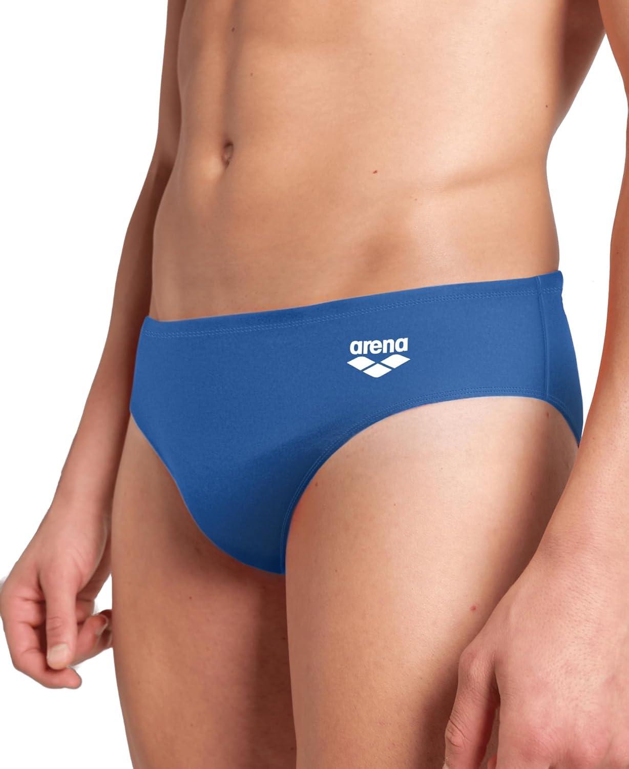 imageArena Mens Arena Feel Mens Dynamo Swim Brief Waterfeel Athletic Swimsuit Sports Bathing SuitRoyal Blue