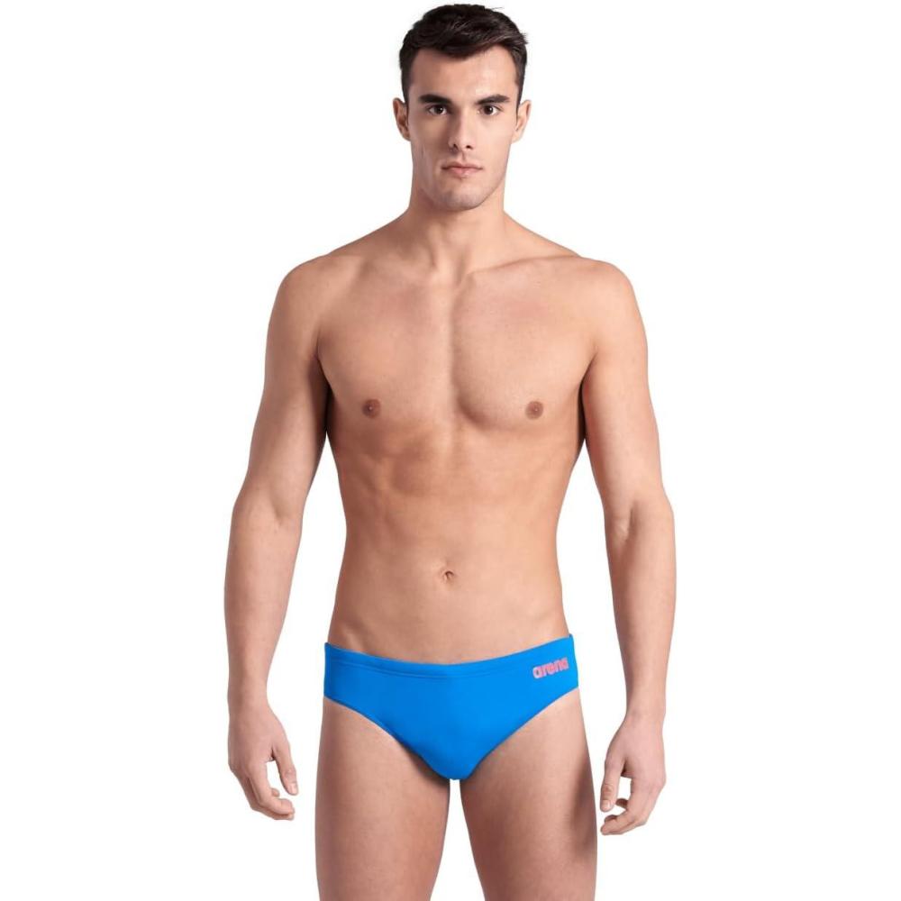 imageArena Mens Arena Performance Mens Solid Team Swim BriefsBlue River