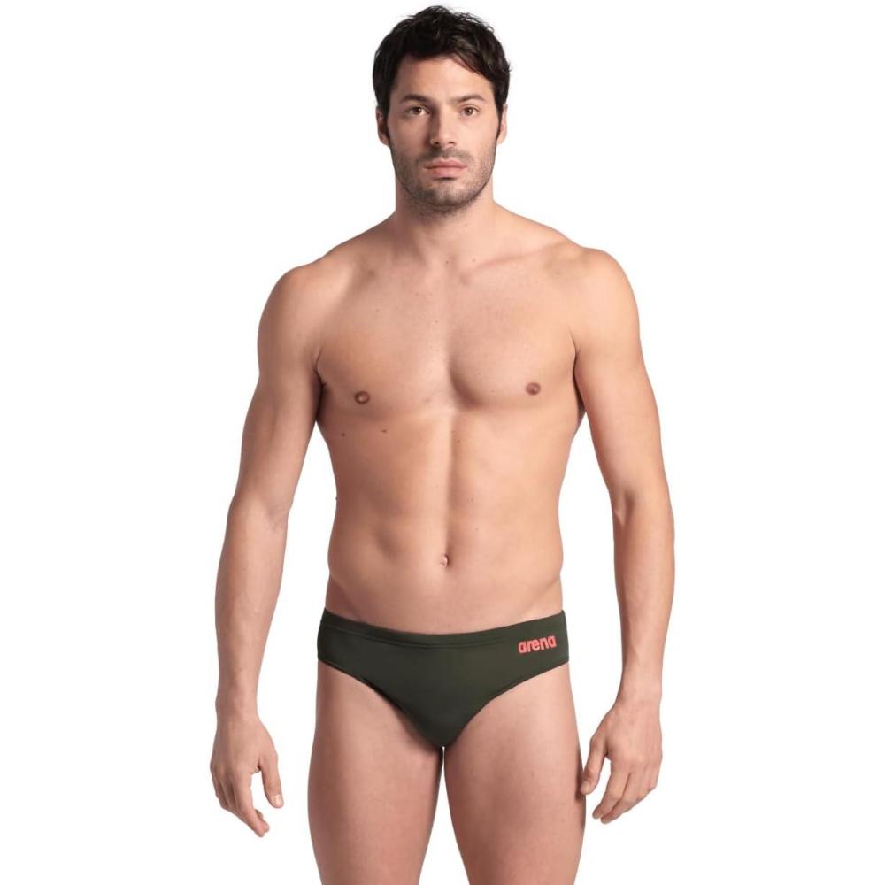 imageArena Mens Arena Performance Mens Solid Team Swim BriefsDark Sage