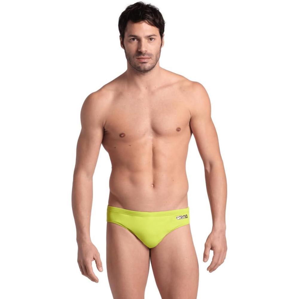 imageArena Mens Arena Performance Mens Solid Team Swim BriefsSoft Green