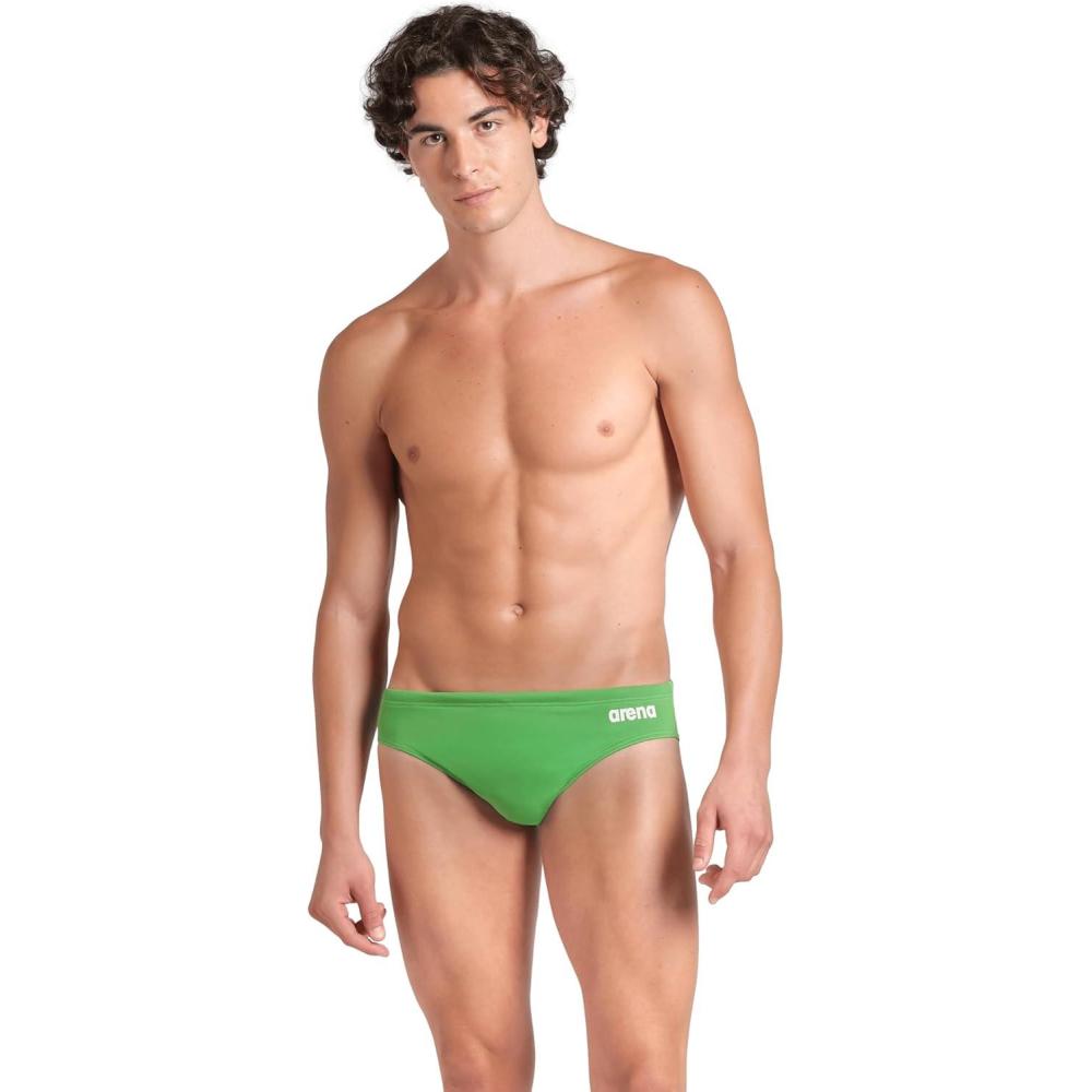 imageArena Mens Arena Performance Mens Solid Team Swim BriefsTeam Green