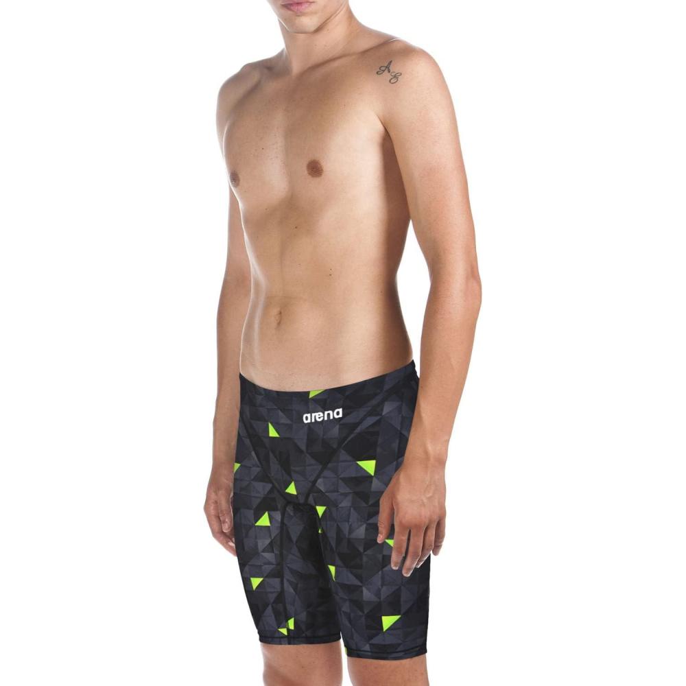 imageArena Powerskin ST 20 Mens Jammers Racing SwimsuitBlack  Yellow