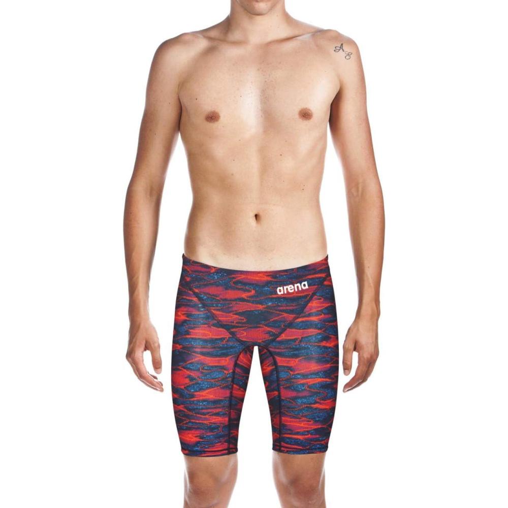 imageArena Powerskin ST 20 Mens Jammers Racing SwimsuitBlue  Red