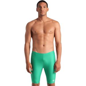 ARENA Feel Men’s Dynamo Swim Jammer Athletic Swimwear Knee Length Swimsuit Sports Bathing Suit Stretchy Beach Pool Trunks(Irish Green)