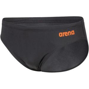 Arena Mens Arena Performance Men’s Solid Team Swim Briefs(Asphalt/Nespola)