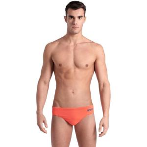 Arena Mens Arena Performance Men’s Solid Team Swim Briefs(Bright Coral)