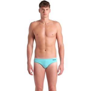 Arena Mens Arena Performance Men’s Solid Team Swim Briefs(Water/Navy)