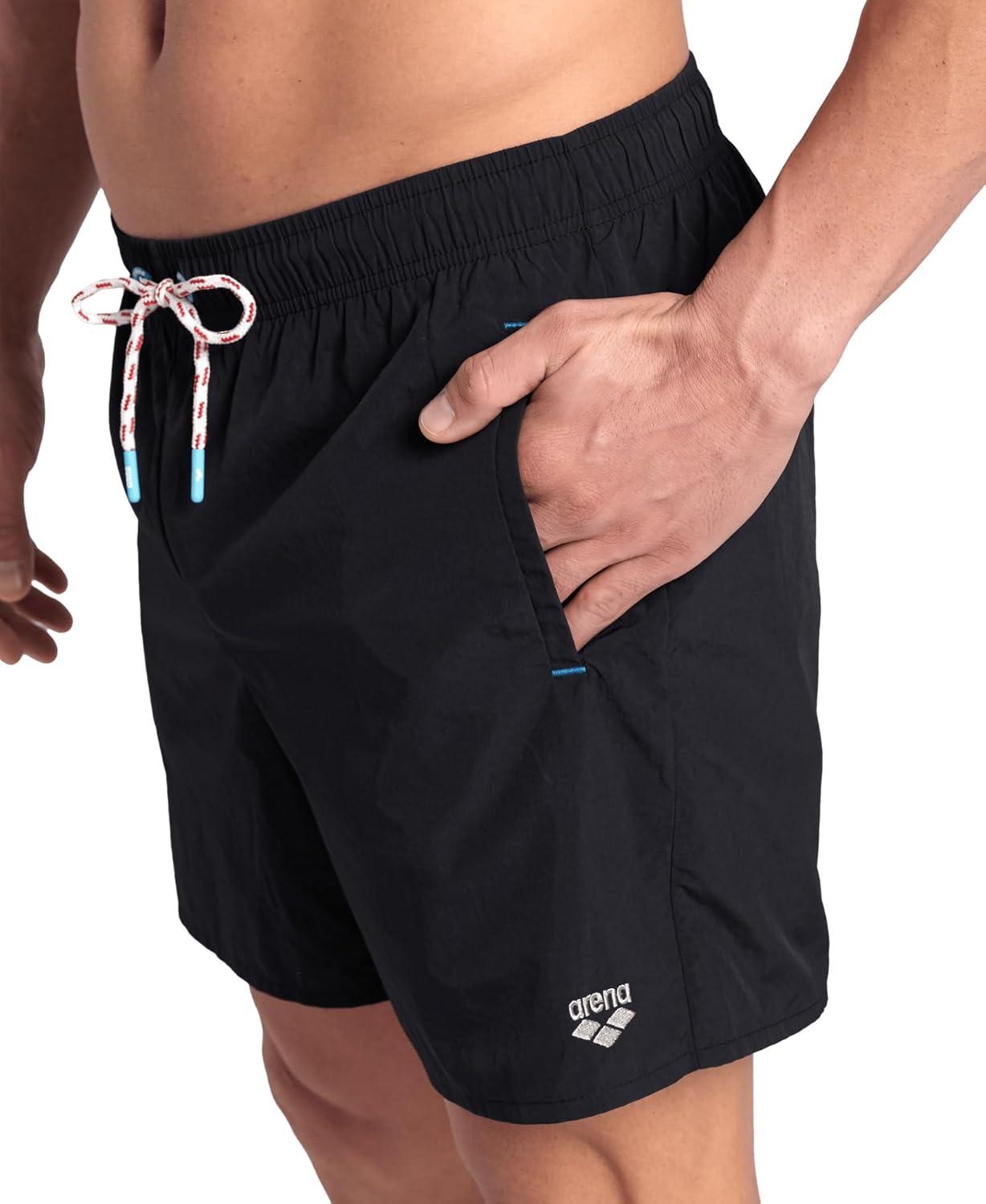 imageARENA Mens Pro File Beach LShorts Boxers Pool Outdoor Water Sports SwimmingBlackJade