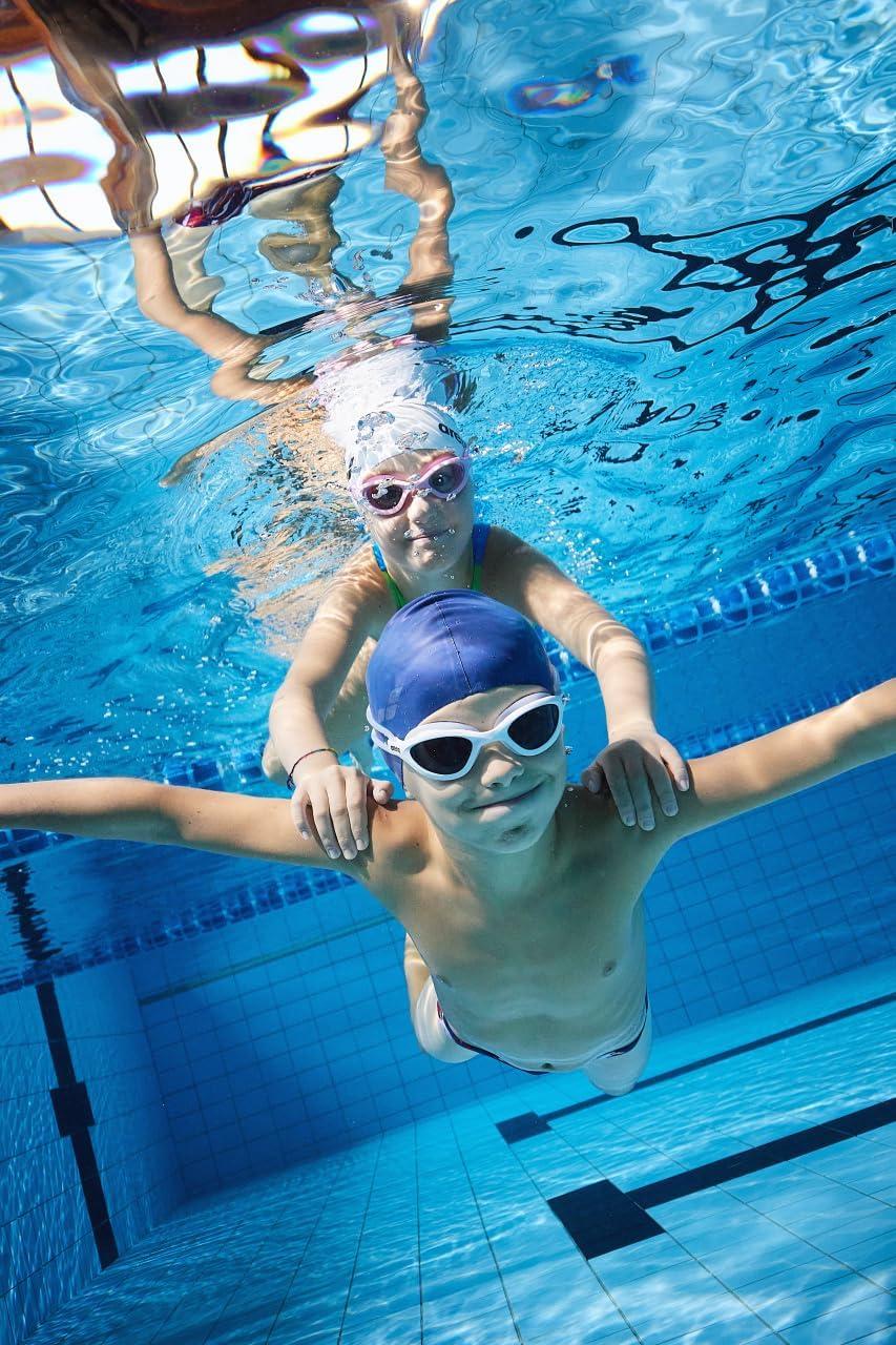 imageArena Girls Arena Performance Girls Ondulation Swim Pro Back Swimsuit Kids One Piece Bathing SuitMulti NavySoft Green