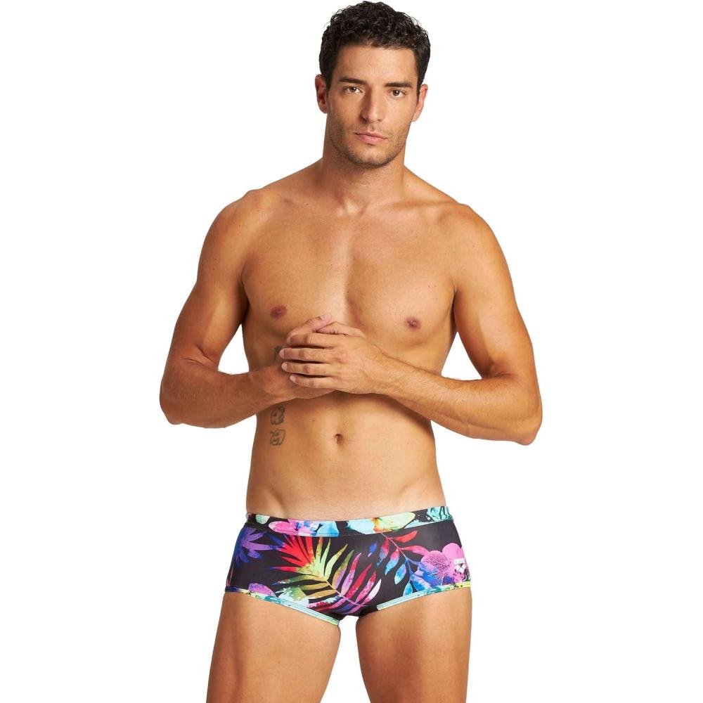 imageARENA Mens Multicolor Stripes Low Waist ShortTropical Days Reversible