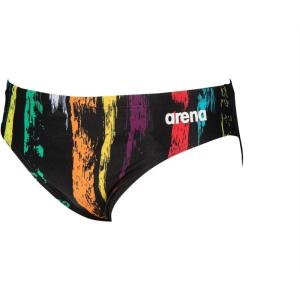 ARENA Men’s Carbonics Pro Brief(Black-multi Yellow)