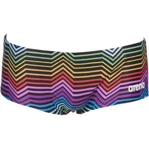 ARENA Men’s Multicolor Stripes Low Waist Short(Multicolor Stripes)