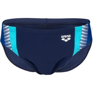 ARENA Men’s Standard Threefold Brief Athletic Maxfit Training Swimsuit(Navy/Royal/Martinica)