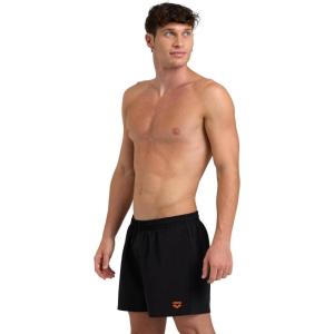 Arena Feel Men’s Multi Sport Swimsuit Shorts MaxLife Pool or Beach Boxer Fitness and Leisure Swimming(Black/Nespola)