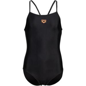 Arena Girls Arena Feel Girls’ Light Drop Back Solid Swimsuit(Black/Black)