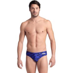 Arena Mens Arena Performance Men’s Surf’s Up II Swim Briefs Athletic Swimwear Sports Swimsuit(Navy/Team Navy)