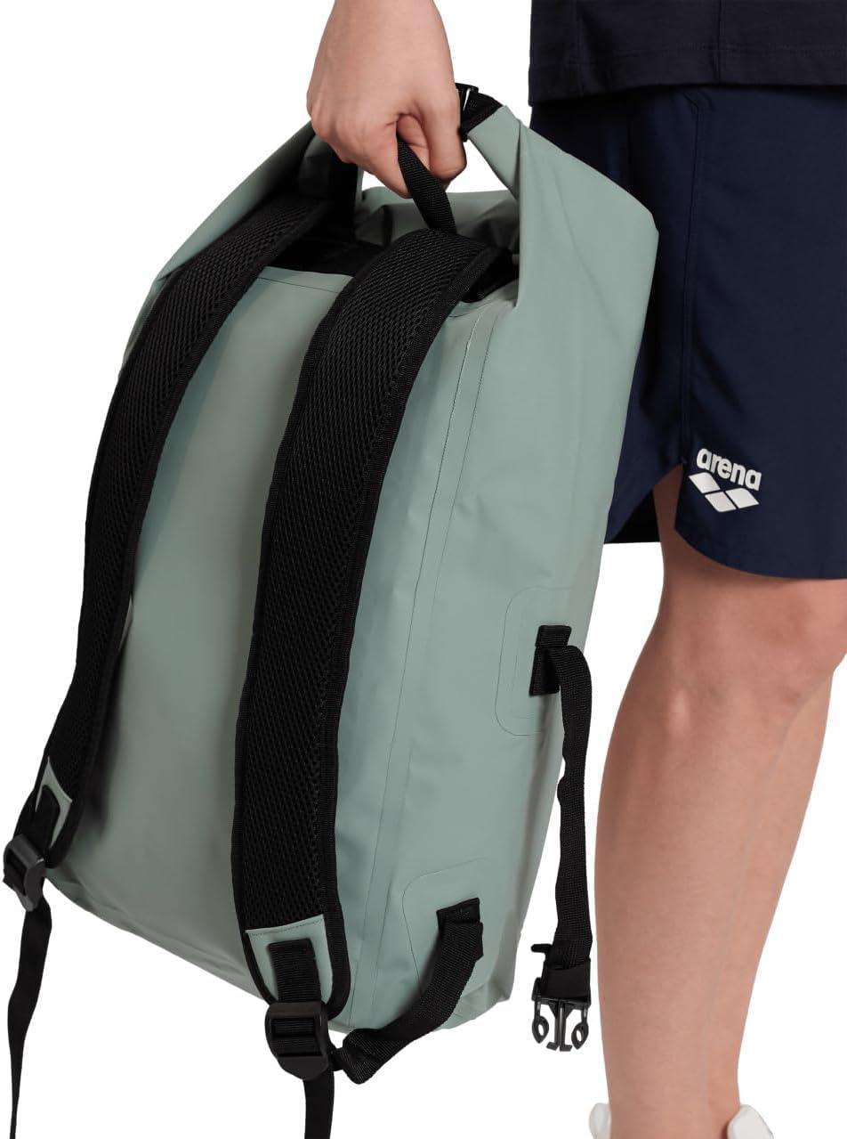 imageARENA Unisex Adult Drybag Heavy Duty Roll Top Waterproof Backpack Beach Pool Outdoor Activities Dry Storage BagJadeMonogram