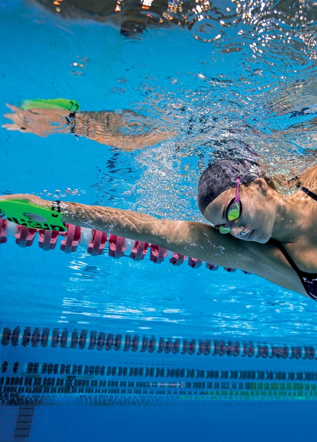 imageARENA Unisex Adult Ultra Soft Latex Swim Cap Training and Fitness Swimming Great for Long Hair Reinforced Edge One SizeDark Raspberry