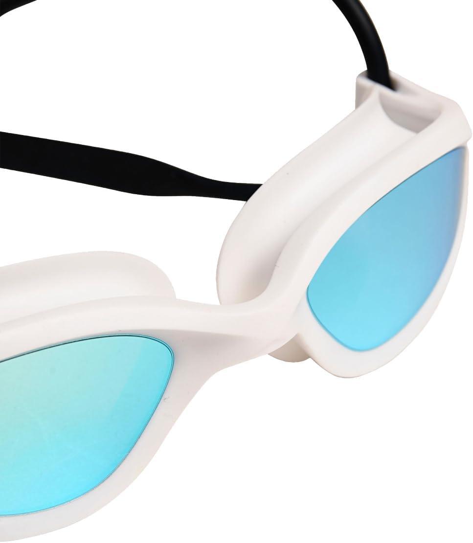 imageARENA Unisex Adults 365 Swim Goggles Comfortable AntiFog for Fitness SwimmersBlueWhiteBlack