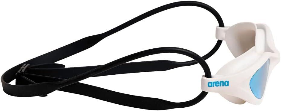 imageARENA Unisex Adults 365 Swim Goggles Comfortable AntiFog for Fitness SwimmersBlueWhiteBlack