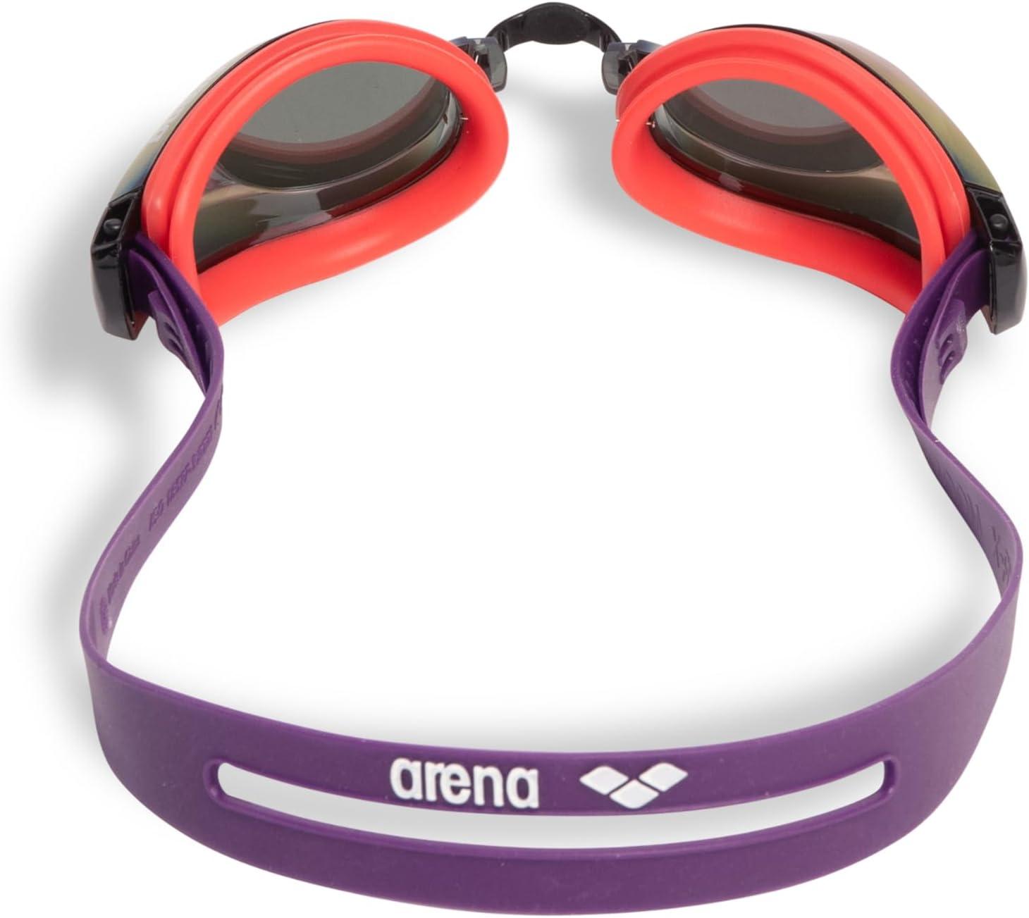 imageARENA Unisex Zoom Xfit Fitness Swimmers Goggles Heavy Duty Eyewear for PoolCopperBright CoralPlum