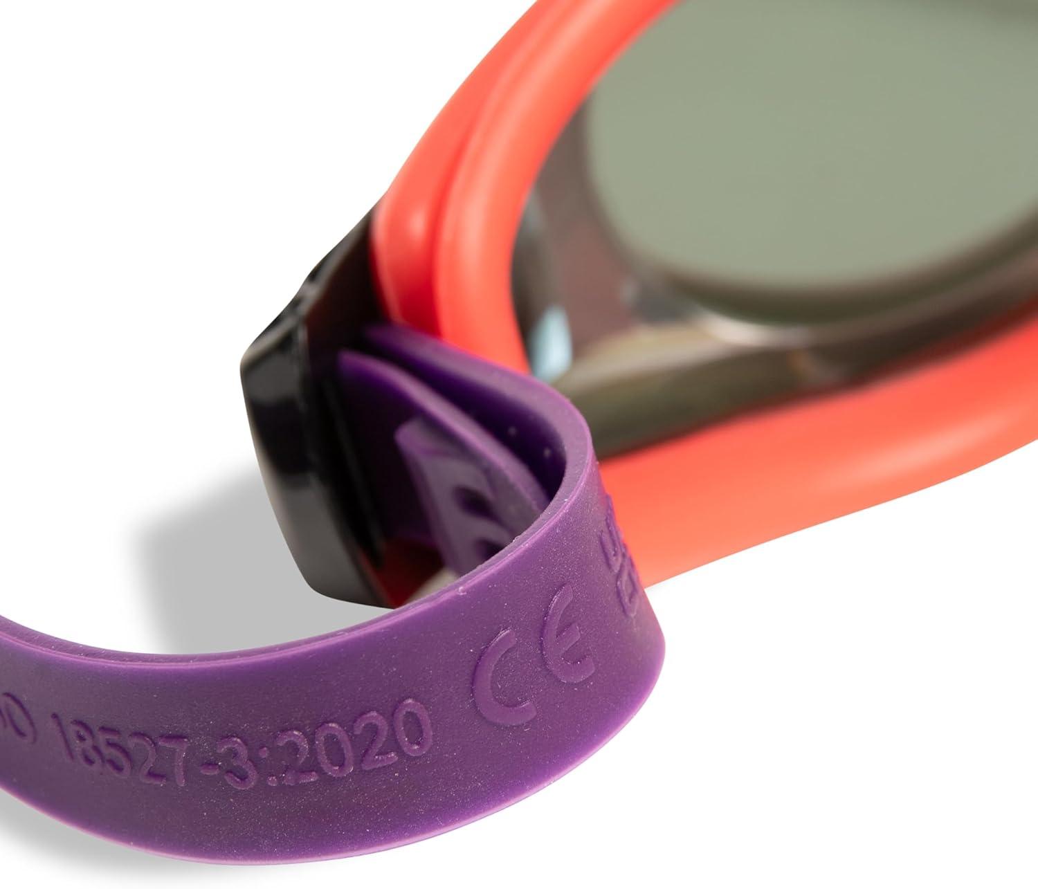 imageARENA Unisex Zoom Xfit Fitness Swimmers Goggles Heavy Duty Eyewear for PoolCopperBright CoralPlum