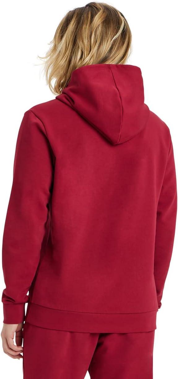 imageARENA unisexadult Unisex Icons Solid Hooded SweatshirtBurgundyneon Bluebutter