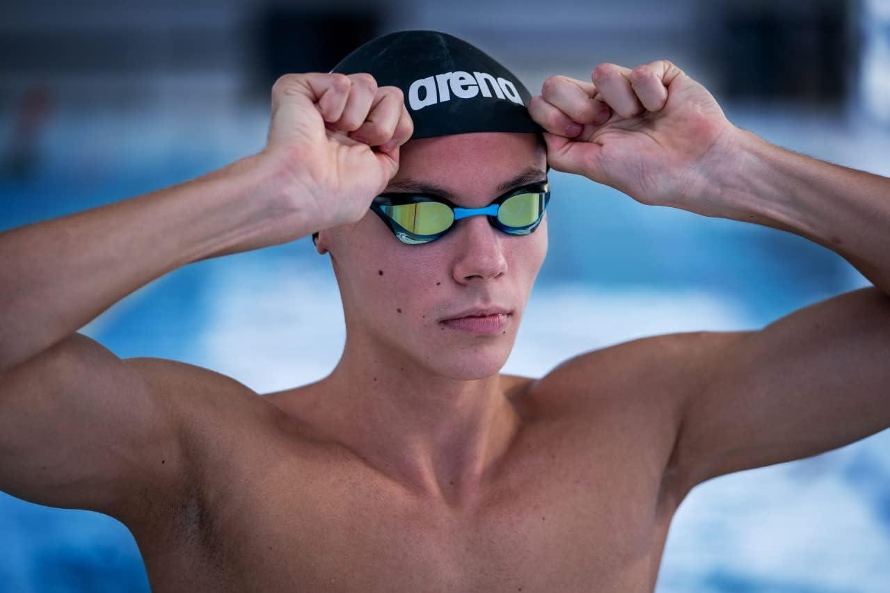 imageArena Unisex Adult Molded PRO II Silicone Racing Swim Cap Women and Men High Tech 3D Molding FINA Approved One SizeRoyal