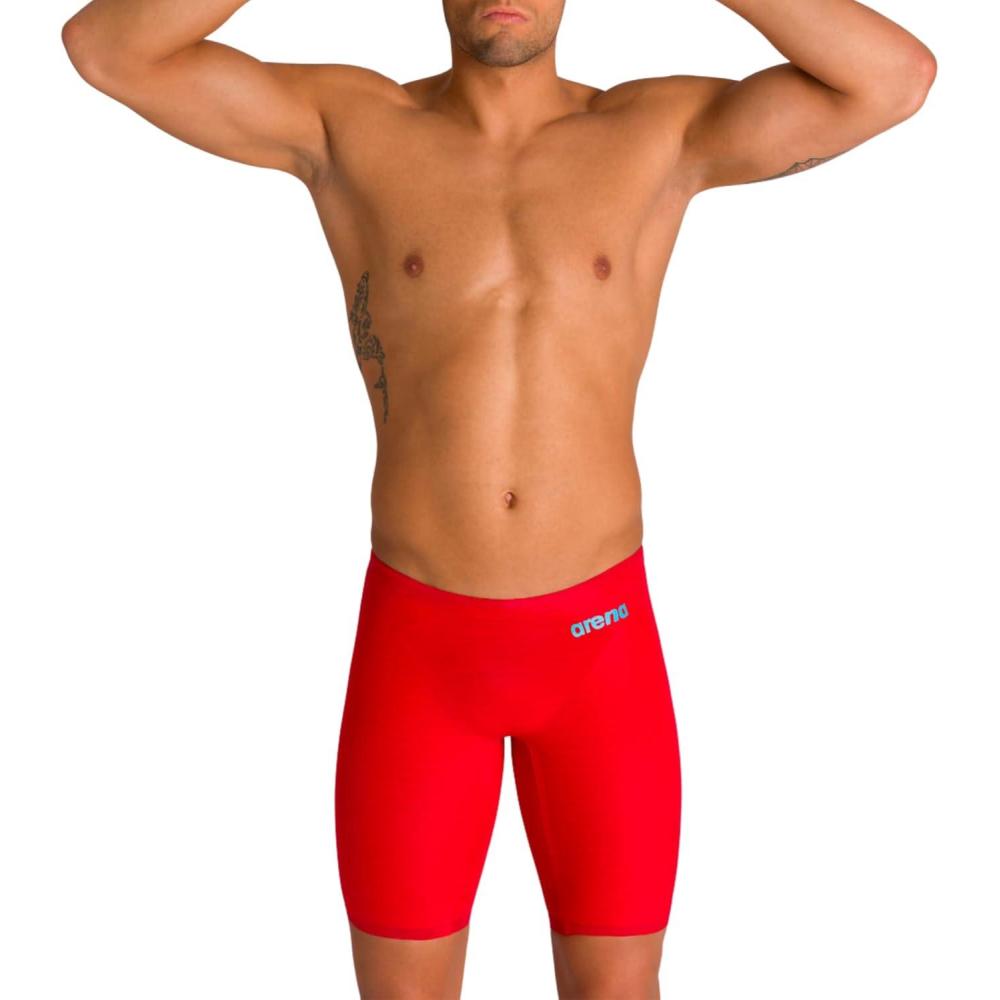 imageARENA Powerskin ST 20 Womens Open Back Racing Swimsuit Full Body Short Leg One Piece Athletic Competitive SuitRed