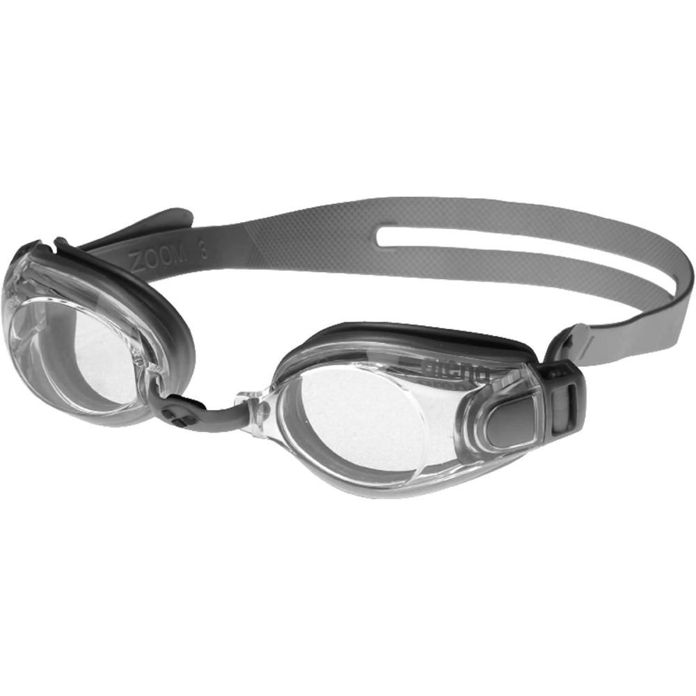 imageARENA Unisex Zoom Xfit Fitness Swimmers Goggles Heavy Duty Eyewear for PoolSilverClearSilver