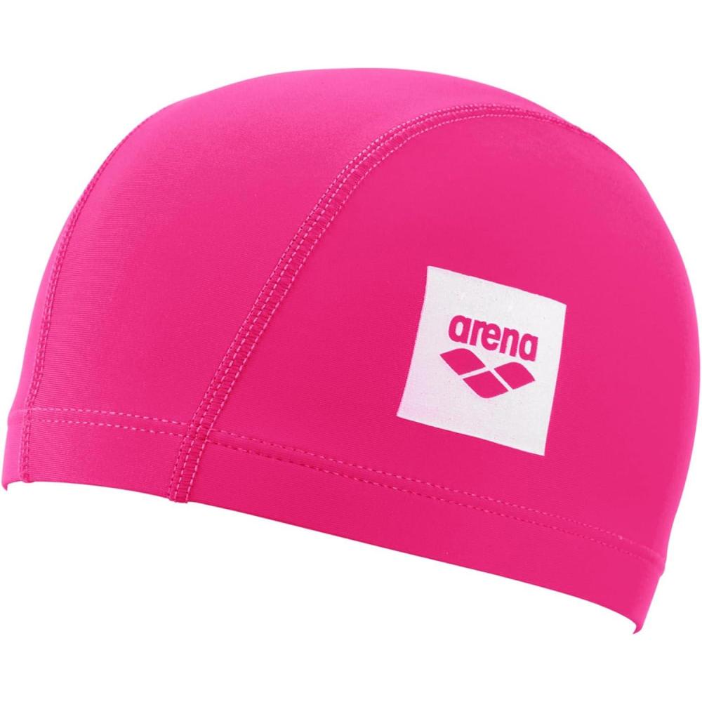 imageArena Arena Junior Unix II Kids Fabric Swim Cap for Boys and Girls Ages 6 to 12Pink
