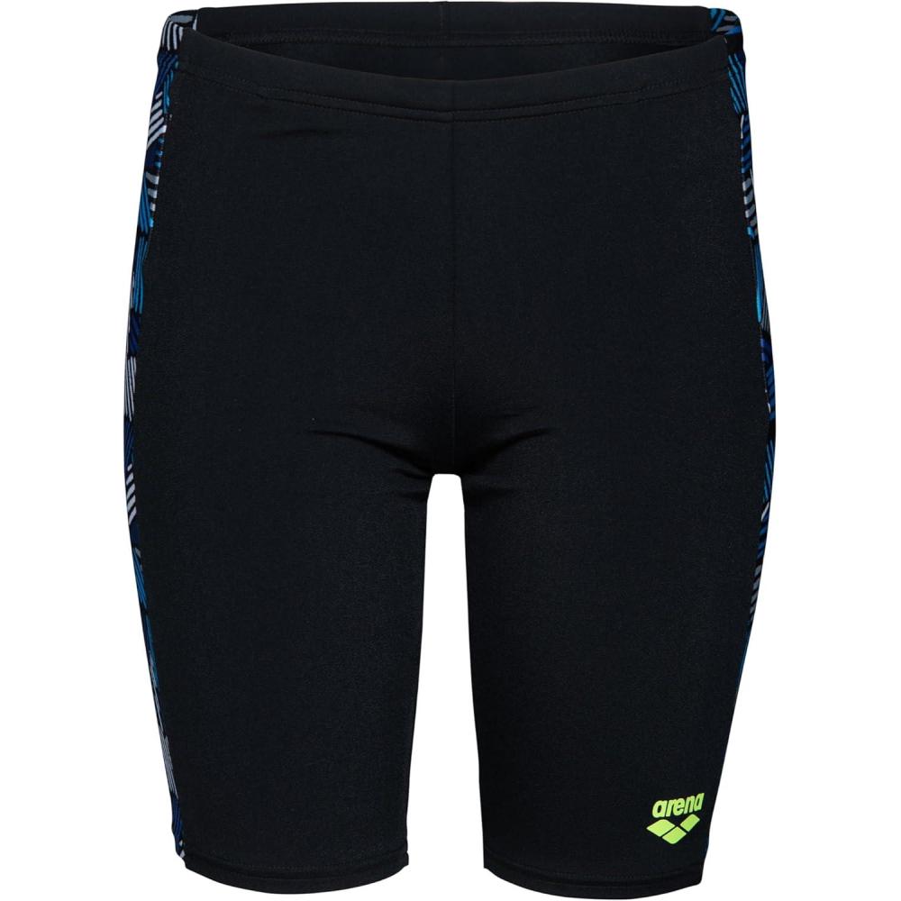 imageArena Boys Arena Boys Performance Candies Youth Athletic Racing Pool Training Swim JammersBlackMulti Black