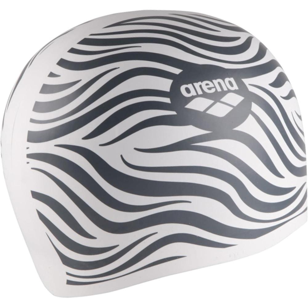 imageArena Unisex Adult Reversible Swim Cap Men and Women 2in1 Durable Silicone Bathing Cap Waterproof Comfortable Fit One Size